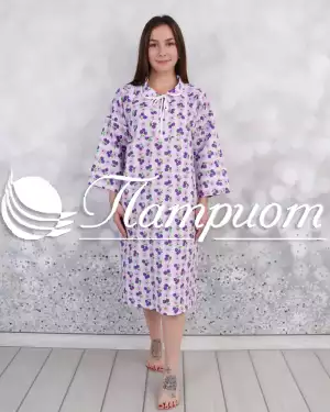 Ночная сорочка фланель